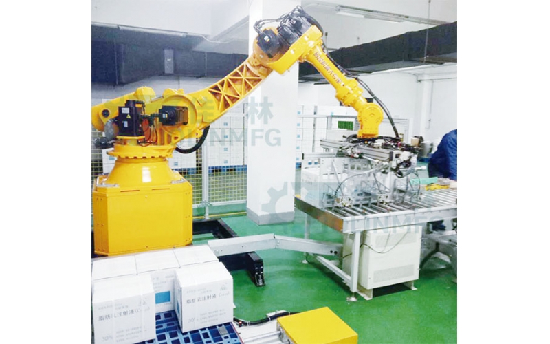 裝箱碼垛六軸機器人